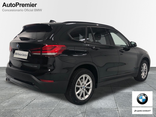 BMW X1 sDrive18i color Negro. Año 2019. 103KW(140CV). Gasolina. En concesionario Auto Premier, S.A. - MADRID de Madrid