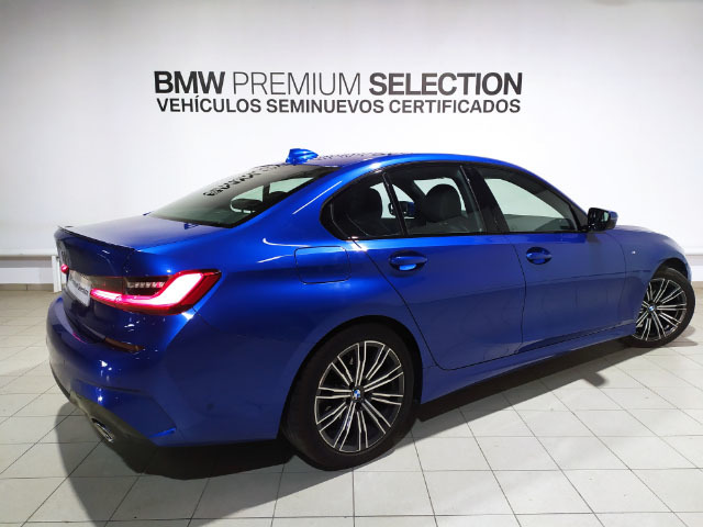 BMW Serie 3 320d color Azul. Año 2020. 140KW(190CV). Diésel. En concesionario Hispamovil Elche de Alicante