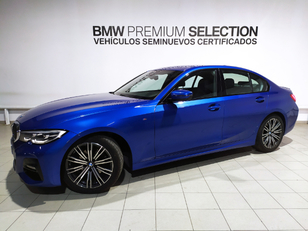 Fotos de BMW Serie 3 320d color Azul. Año 2020. 140KW(190CV). Diésel. En concesionario Hispamovil Elche de Alicante