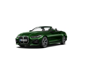 Fotos de BMW Serie 4 420d Cabrio color Verde. Año 2021. 140KW(190CV). Diésel. En concesionario Grünblau Motor (Bmw y Mini) de Cantabria