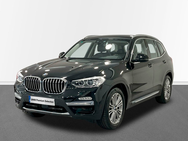 BMW X3 xDrive20d color Negro. Año 2019. 140KW(190CV). Diésel. En concesionario Engasa S.A. de Valencia