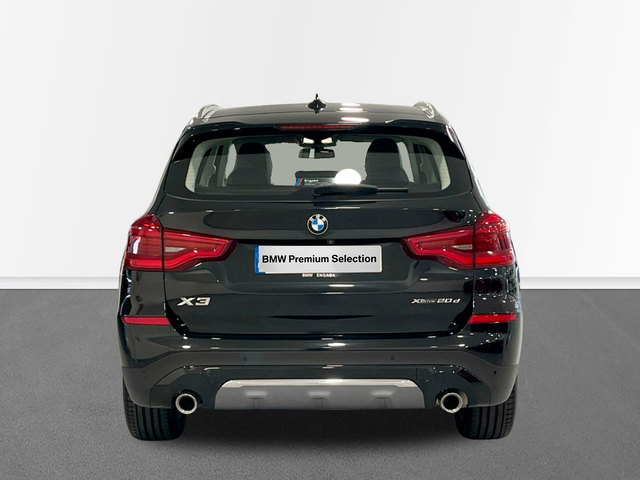 BMW X3 xDrive20d color Negro. Año 2019. 140KW(190CV). Diésel. En concesionario Engasa S.A. de Valencia