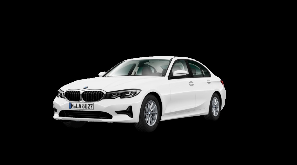 BMW Serie 3 320d color Blanco. Año 2020. 140KW(190CV). Diésel. En concesionario Mandel Motor Badajoz de Badajoz