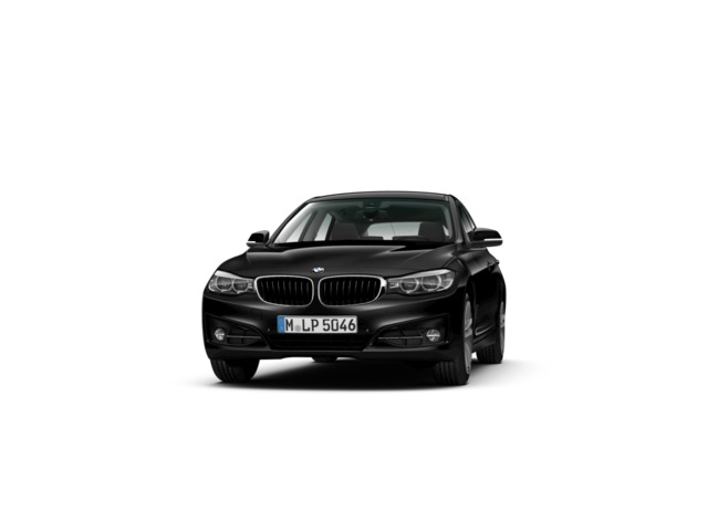 BMW Serie 3 320d Gran Turismo color Negro. Año 2020. 140KW(190CV). Diésel. En concesionario Augusta Aragon S.A. de Zaragoza