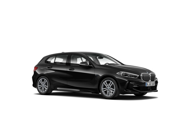 BMW Serie 1 118i color Negro. Año 2021. 103KW(140CV). Gasolina. En concesionario Amiocar S.A. de Coruña