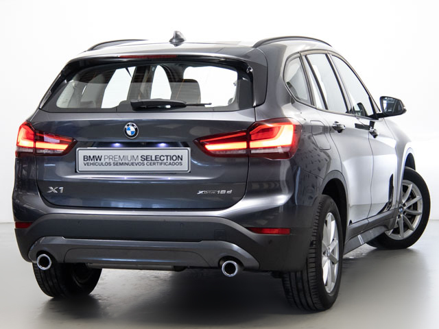 BMW X1 xDrive18d color Gris. Año 2020. 110KW(150CV). Diésel. En concesionario Fuenteolid de Valladolid