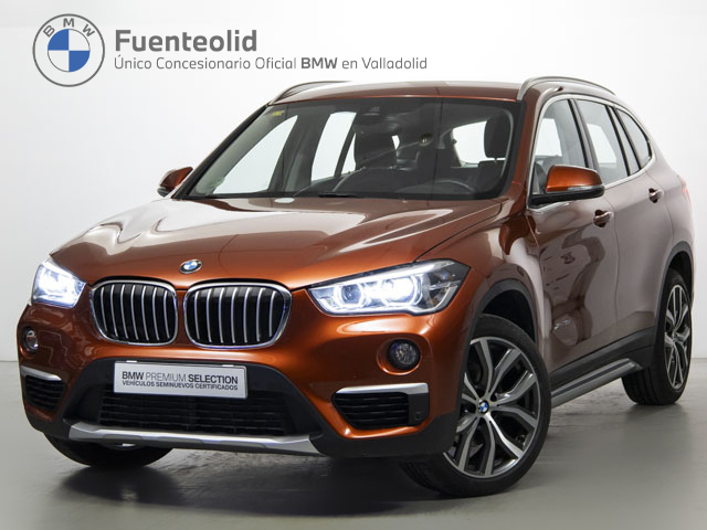 BMW X1 sDrive18d color Naranja. Año 2018. 110KW(150CV). Diésel. En concesionario Fuenteolid de Valladolid