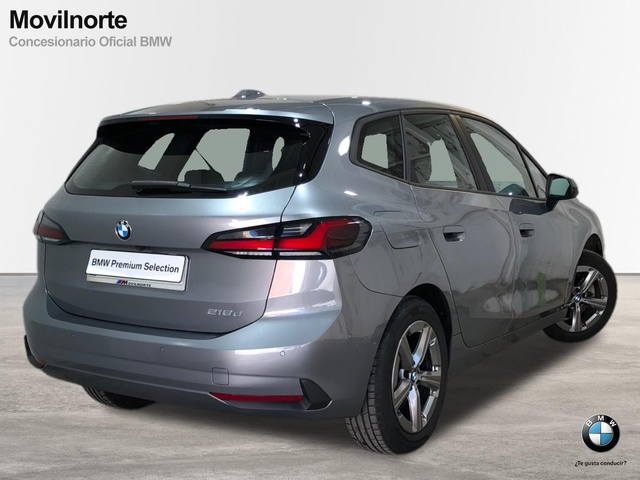 BMW Serie 2 218d Active Tourer color Gris. Año 2023. 110KW(150CV). Diésel. En concesionario Movilnorte El Plantio de Madrid