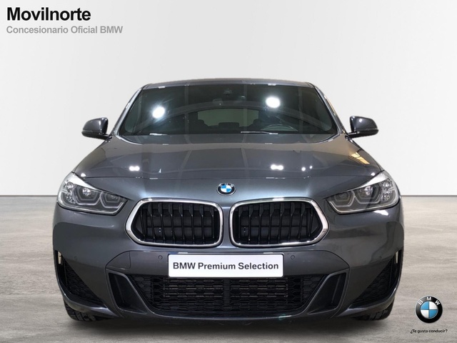 BMW X2 sDrive18d color Gris. Año 2021. 110KW(150CV). Diésel. En concesionario Movilnorte El Carralero de Madrid