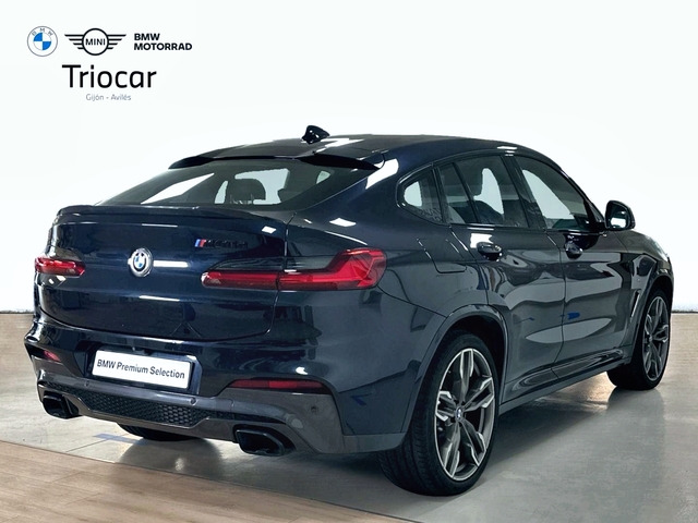 BMW X4 M40d color Negro. Año 2021. 250KW(340CV). Diésel. En concesionario Triocar Gijón (Bmw y Mini) de Asturias