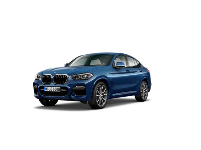 BMW X4 xDrive20d color Azul. Año 2020. 140KW(190CV). Diésel. En concesionario Pruna Motor de Barcelona