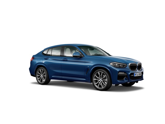 BMW X4 xDrive20d color Azul. Año 2020. 140KW(190CV). Diésel. En concesionario Pruna Motor de Barcelona