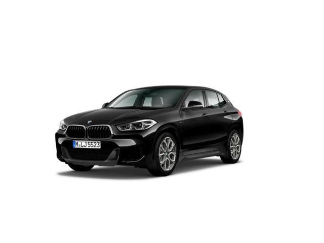 BMW X2 sDrive18d color Negro. Año 2021. 110KW(150CV). Diésel. En concesionario Celtamotor Vigo  de Pontevedra