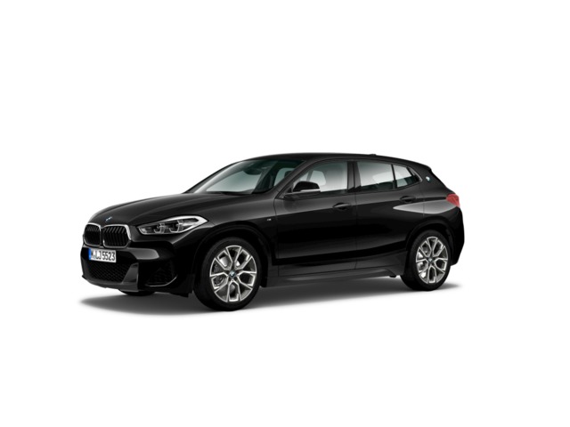 BMW X2 sDrive18d color Negro. Año 2021. 110KW(150CV). Diésel. En concesionario Celtamotor Vigo  de Pontevedra