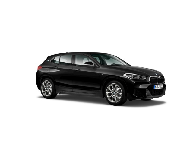 BMW X2 sDrive18d color Negro. Año 2021. 110KW(150CV). Diésel. En concesionario Celtamotor Vigo  de Pontevedra