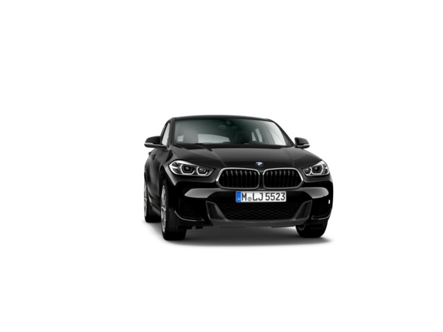 BMW X2 sDrive18d color Negro. Año 2021. 110KW(150CV). Diésel. En concesionario Celtamotor Vigo  de Pontevedra