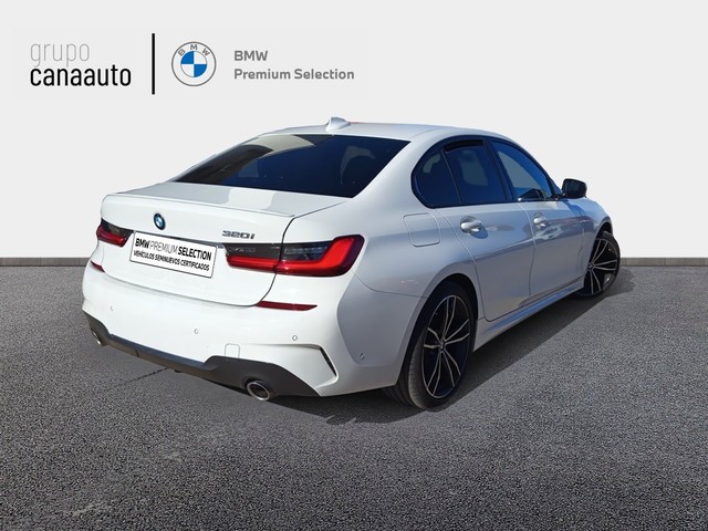 BMW Serie 3 320i color Blanco. Año 2020. 135KW(184CV). Gasolina. En concesionario CANAAUTO - TACO de Sta. C. Tenerife