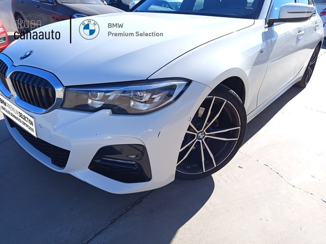 BMW Serie 3 320i color Blanco. Año 2020. 135KW(184CV). Gasolina. En concesionario CANAAUTO - TACO de Sta. C. Tenerife