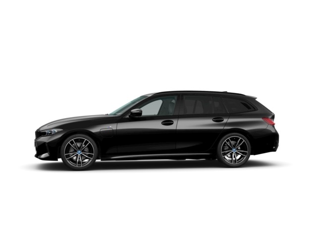 BMW Serie 3 330e Touring color Negro. Año 2024. 215KW(292CV). Híbrido Electro/Gasolina. En concesionario Oliva Motor Girona de Girona