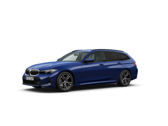 BMW Serie 3 318d Touring color Azul. Año 2024. 110KW(150CV). Diésel. En concesionario Vehinter Getafe de Madrid