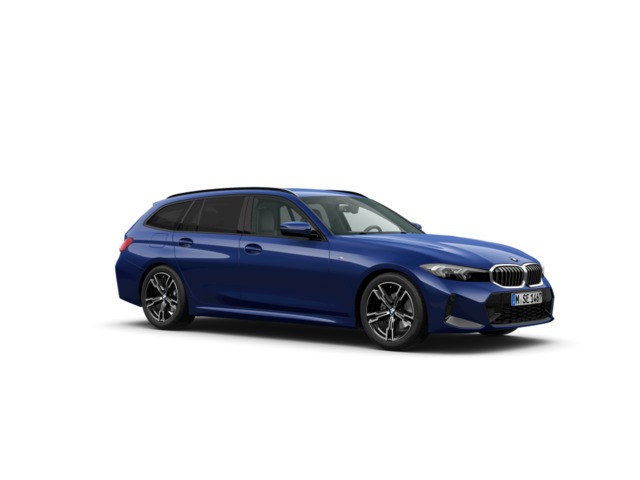 BMW Serie 3 318d Touring color Azul. Año 2024. 110KW(150CV). Diésel. En concesionario Vehinter Getafe de Madrid