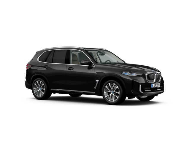 BMW X5 xDrive50e color Negro. Año 2023. 360KW(489CV). Híbrido Electro/Gasolina. En concesionario Movilnorte El Carralero de Madrid