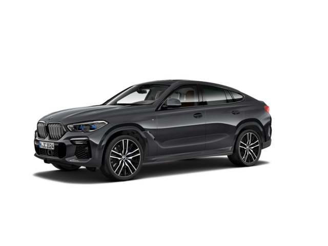 BMW X6 xDrive40d color Gris. Año 2021. 250KW(340CV). Diésel. En concesionario Momentum S.A. de Madrid