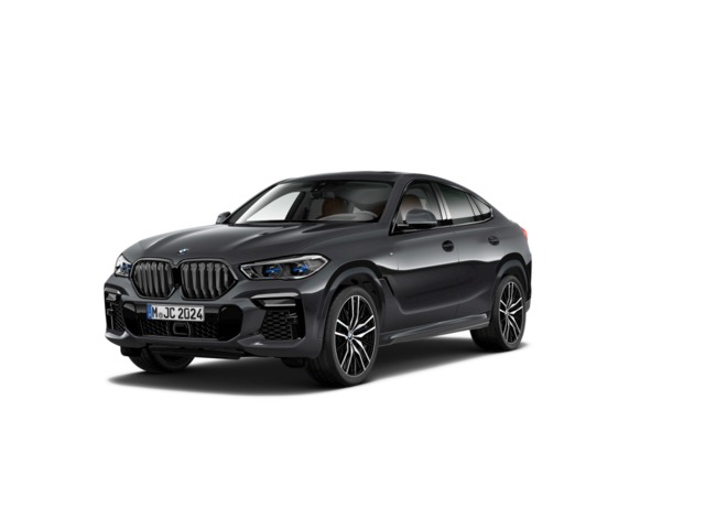 BMW X6 xDrive40d color Gris. Año 2021. 250KW(340CV). Diésel. En concesionario Momentum S.A. de Madrid