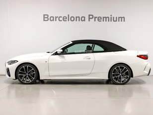 Fotos de BMW Serie 4 420d Cabrio color Blanco. Año 2024. 140KW(190CV). Diésel. En concesionario Barcelona Premium -- GRAN VIA de Barcelona