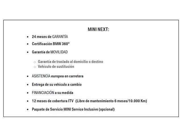 fotoG 9 del MINI MINI Countryman C 125 kW (170 CV) 170cv Gasolina del 2024 en Barcelona