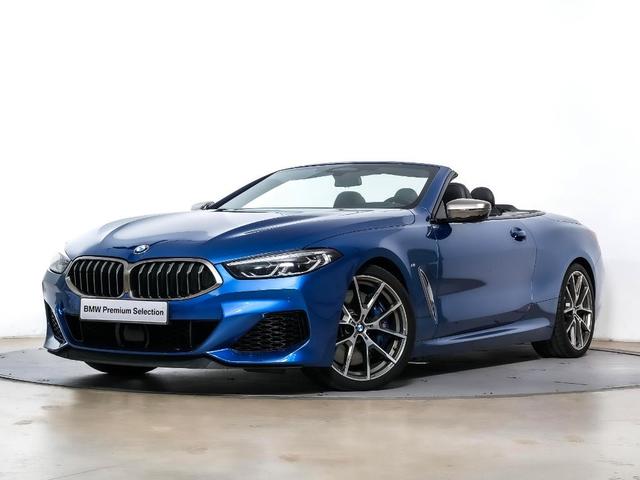 BMW Serie 8 M850i Cabrio color Azul. Año 2019. 390KW(530CV). Gasolina. En concesionario Proa Premium Palma de Baleares