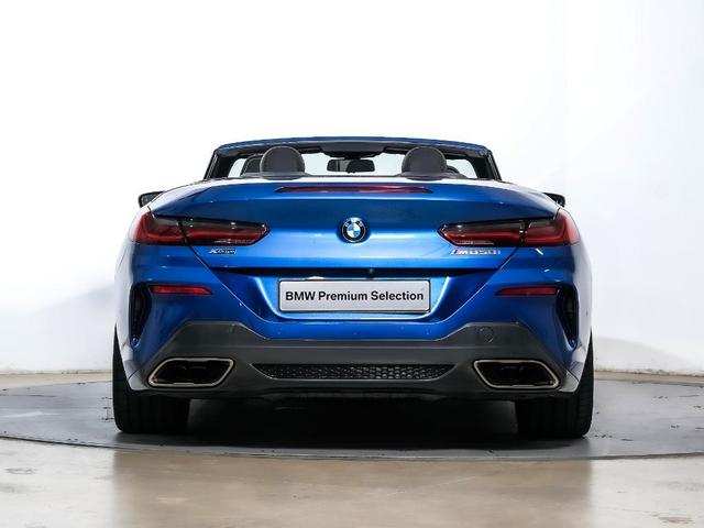 BMW Serie 8 M850i Cabrio color Azul. Año 2019. 390KW(530CV). Gasolina. En concesionario Proa Premium Palma de Baleares