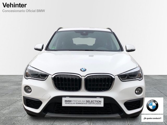 BMW X1 sDrive20i color Blanco. Año 2017. 141KW(192CV). Gasolina. En concesionario Vehinter Getafe de Madrid