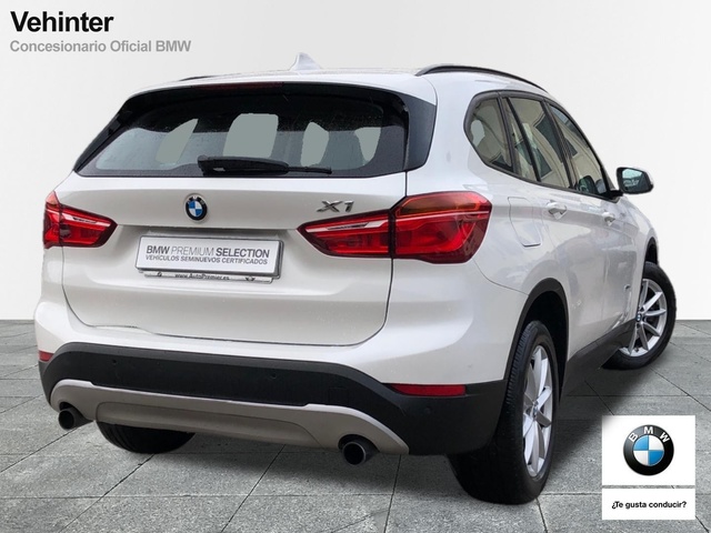 BMW X1 sDrive20i color Blanco. Año 2017. 141KW(192CV). Gasolina. En concesionario Vehinter Getafe de Madrid