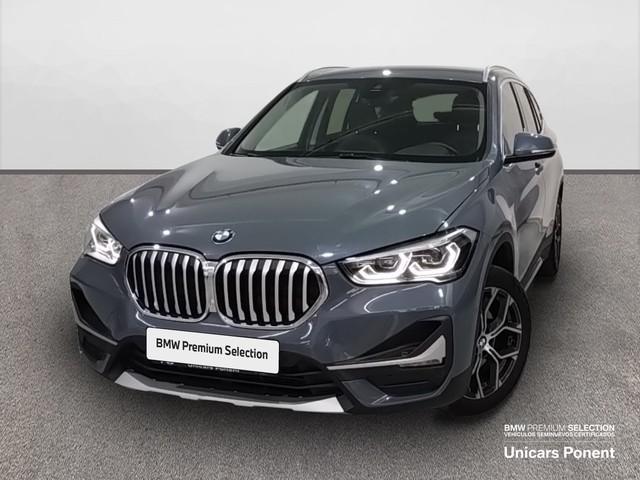 BMW X1 sDrive18d color Gris. Año 2019. 110KW(150CV). Diésel. En concesionario Unicars Ponent de Lleida