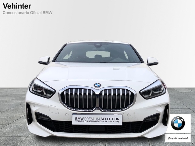 BMW Serie 1 118i color Blanco. Año 2021. 103KW(140CV). Gasolina. En concesionario Vehinter Getafe de Madrid