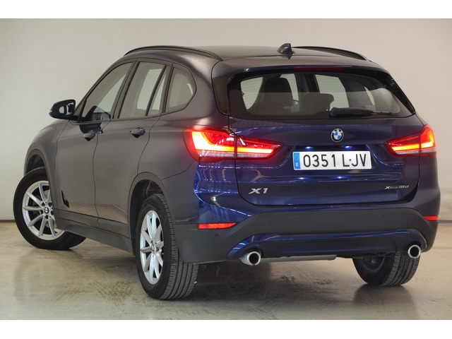 BMW X1 xDrive18d color Azul. Año 2020. 110KW(150CV). Diésel. En concesionario BYmyCAR Madrid - Alcalá de Madrid