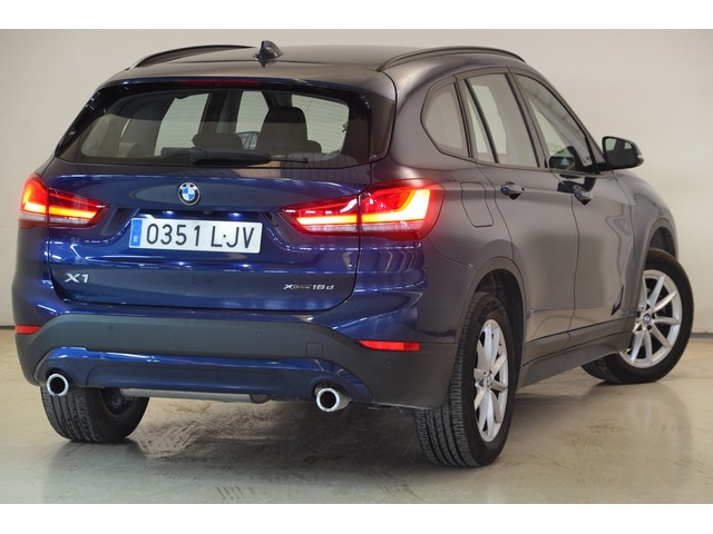 BMW X1 xDrive18d color Azul. Año 2020. 110KW(150CV). Diésel. En concesionario BYmyCAR Madrid - Alcalá de Madrid