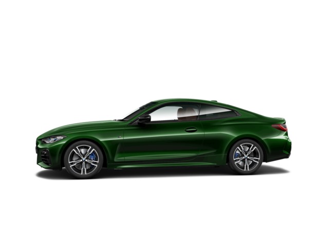 BMW Serie 4 M440d Coupé color Verde. Año 2023. 250KW(340CV). Diésel. En concesionario Hispamovil Elche de Alicante