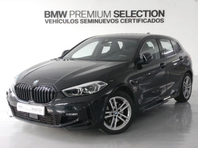 BMW Serie 1 116d color Negro. Año 2021. 85KW(116CV). Diésel. En concesionario Lurauto - Gipuzkoa de Guipuzcoa