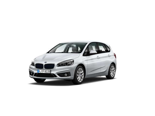 BMW Serie 2 225xe iPerformance Active Tourer color Gris Plata. Año 2017. 165KW(224CV). Híbrido Electro/Gasolina. En concesionario Augusta Aragon S.A. de Zaragoza