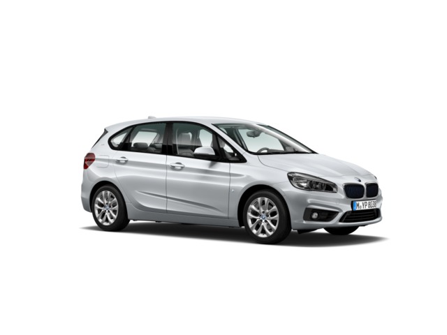 BMW Serie 2 225xe iPerformance Active Tourer color Gris Plata. Año 2017. 165KW(224CV). Híbrido Electro/Gasolina. En concesionario Augusta Aragon S.A. de Zaragoza