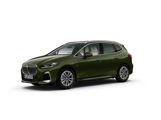 BMW Serie 2 218d Active Tourer color Verde. Año 2022. 110KW(150CV). Diésel. En concesionario Lurauto Gipuzkoa de Guipuzcoa