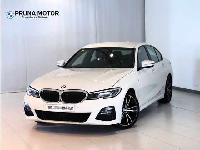 BMW Serie 3 320d color Blanco. Año 2020. 140KW(190CV). Diésel. En concesionario Pruna Motor de Barcelona