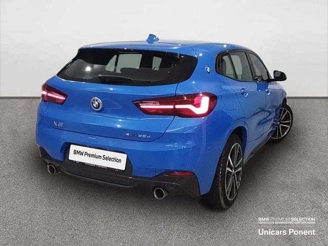 BMW X2 xDrive20d color Azul. Año 2022. 140KW(190CV). Diésel. En concesionario Unicars Ponent de Lleida