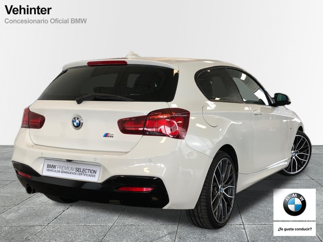 BMW Serie 1 116d color Blanco. Año 2019. 85KW(116CV). Diésel. En concesionario Vehinter Alcorcón de Madrid