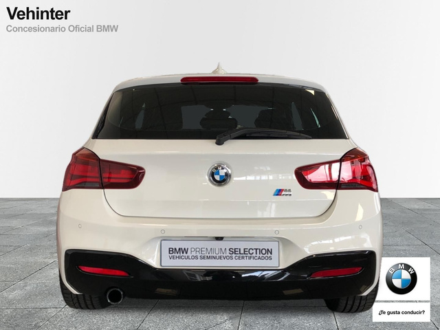 BMW Serie 1 116d color Blanco. Año 2019. 85KW(116CV). Diésel. En concesionario Vehinter Alcorcón de Madrid