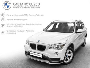 Fotos de BMW X1 sDrive18d color Blanco. Año 2014. 105KW(143CV). Diésel. En concesionario Caetano Cuzco, Alcalá de Madrid