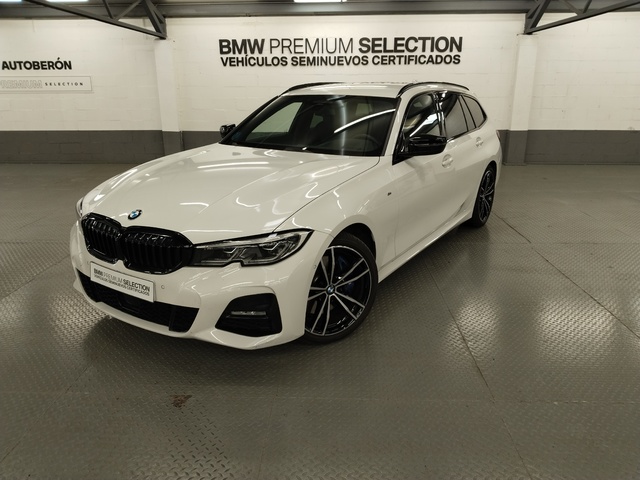 BMW Serie 3 330d Touring color Blanco. Año 2020. 210KW(286CV). Diésel. En concesionario Autoberón de La Rioja