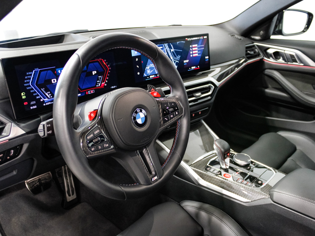 BMW M M4 Coupe Competition color Negro. Año 2023. 375KW(510CV). Gasolina. En concesionario Barcelona Premium - Diagonal de Barcelona